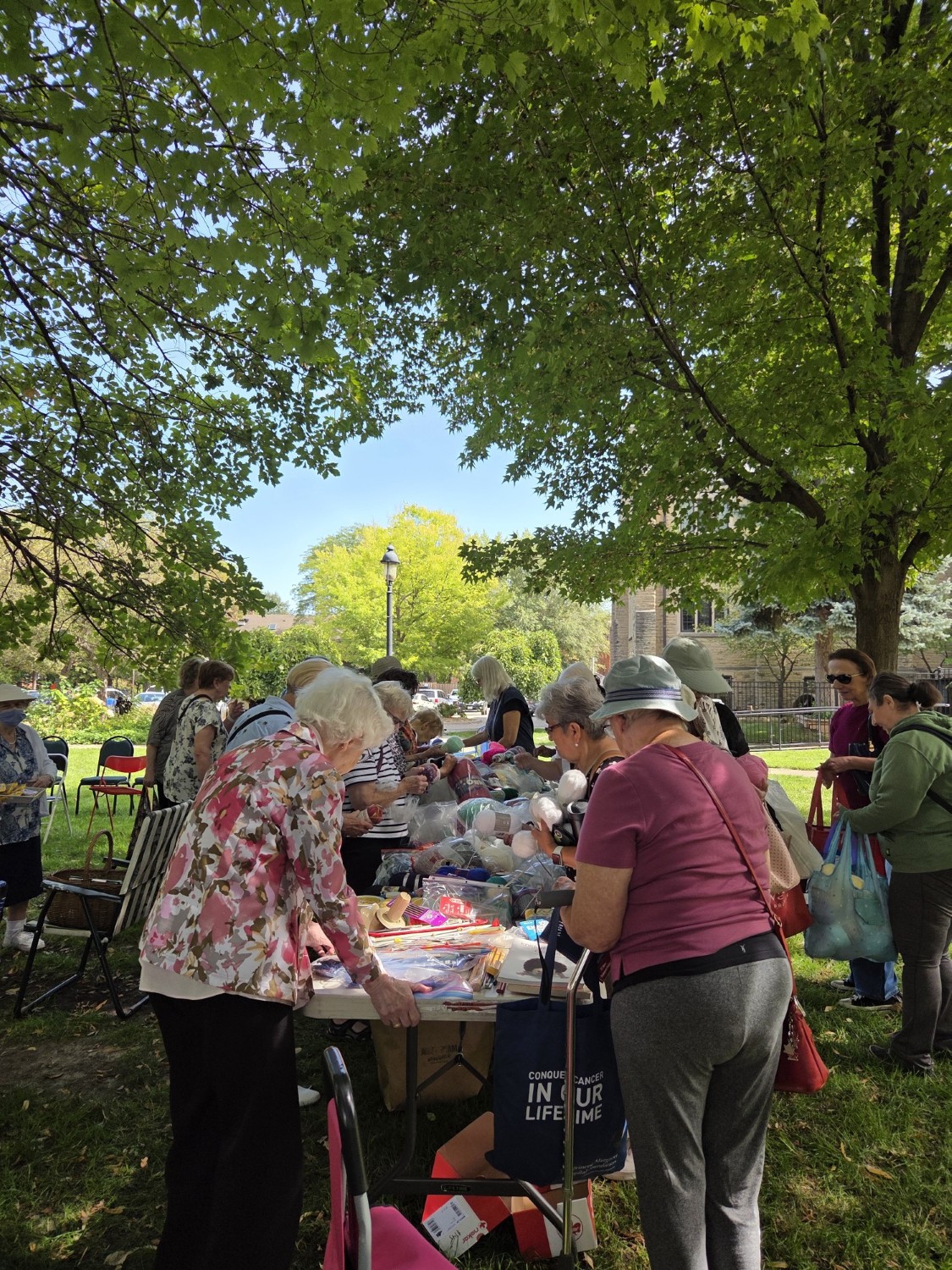 2 - knit in the park 2026 - needlework guild of canada
