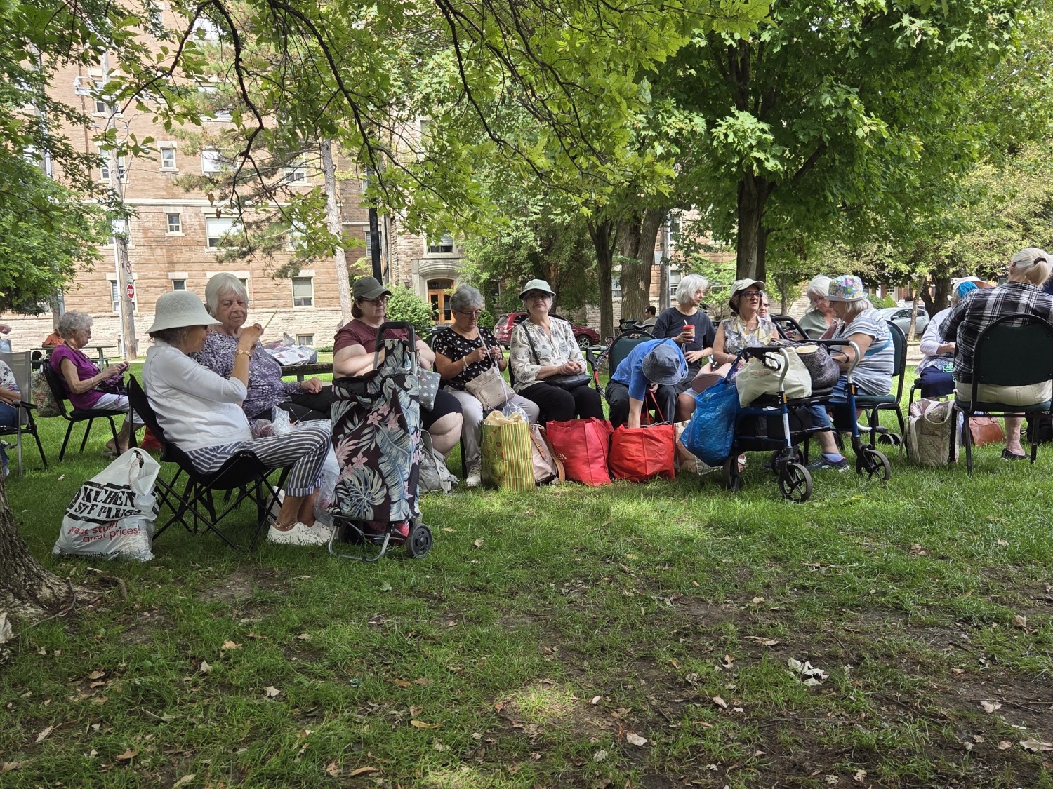 3 - knit in the park 2026 - needlework guild of canada